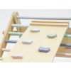 Montessori rastúci Piklerovej trojuholník 59 cm 3v1 s activity boardom a doskou 2v1 pastel 11