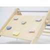 Montessori rastúci Piklerovej trojuholník 59 cm 3v1 s activity boardom a doskou 2v1 pastel 8