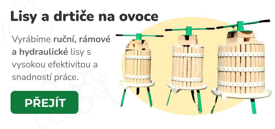 Lisy a drtice na ovoce