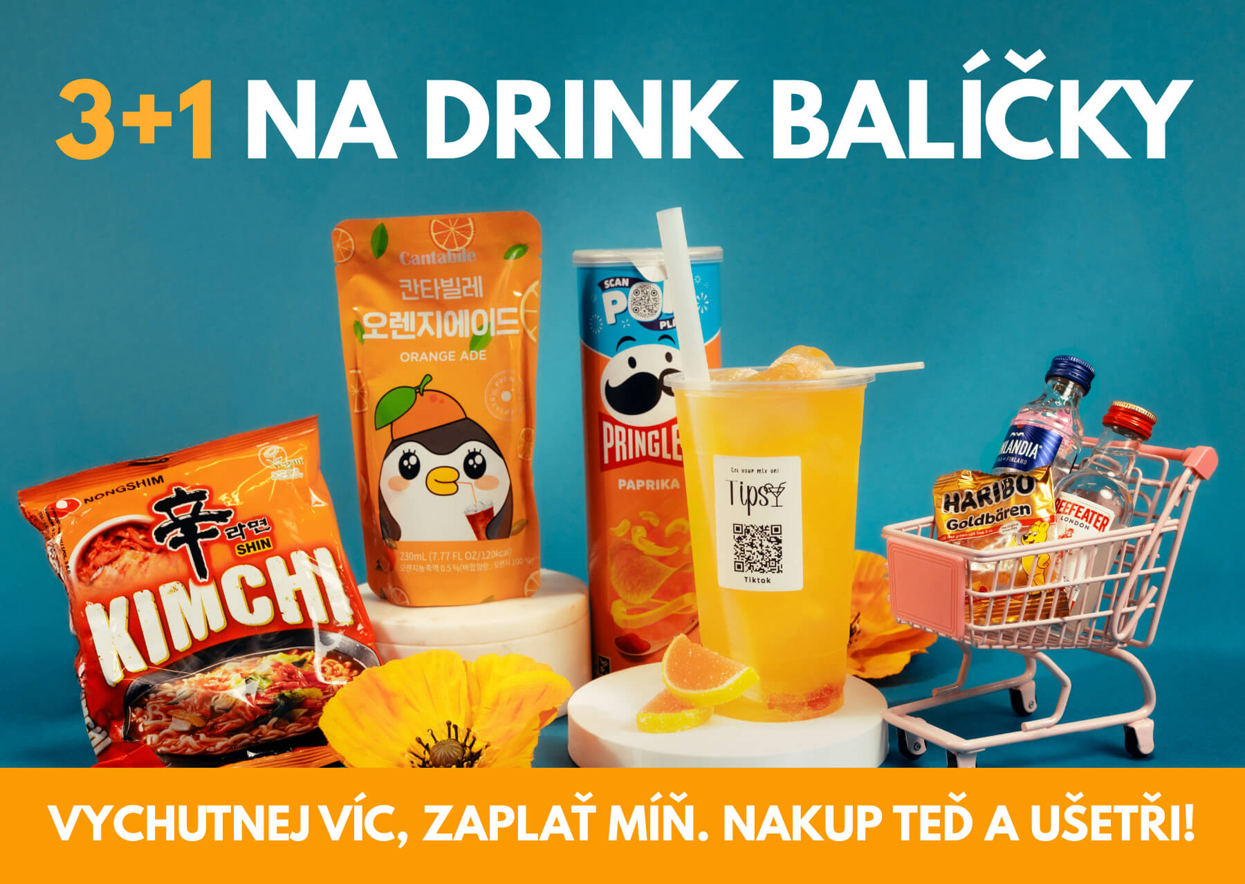 3+1 na drink balíčky