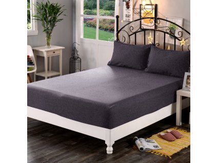 Froté Plachta Tmavo Šedá