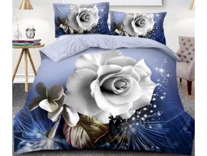 5D Obliečky Ruženka Bavlna 7-dielna súprava