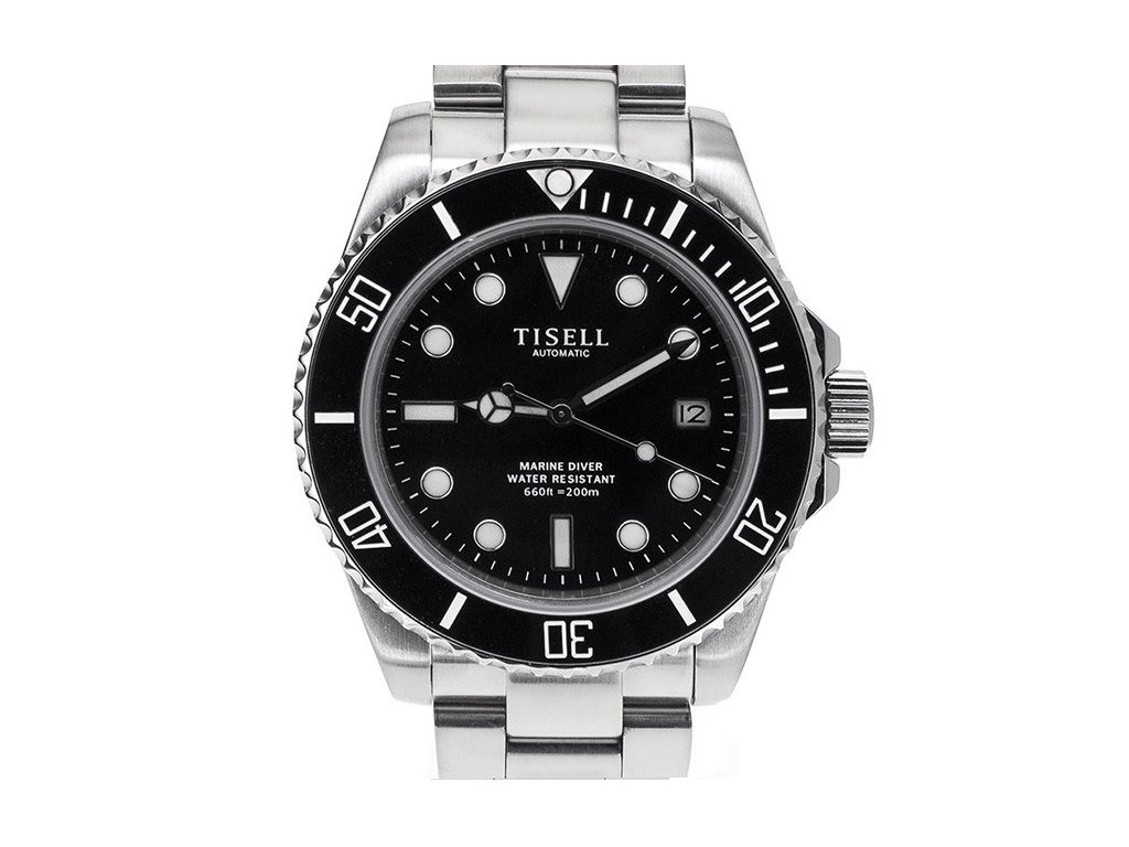 Tisell Watch Diver Vintage Submariner 