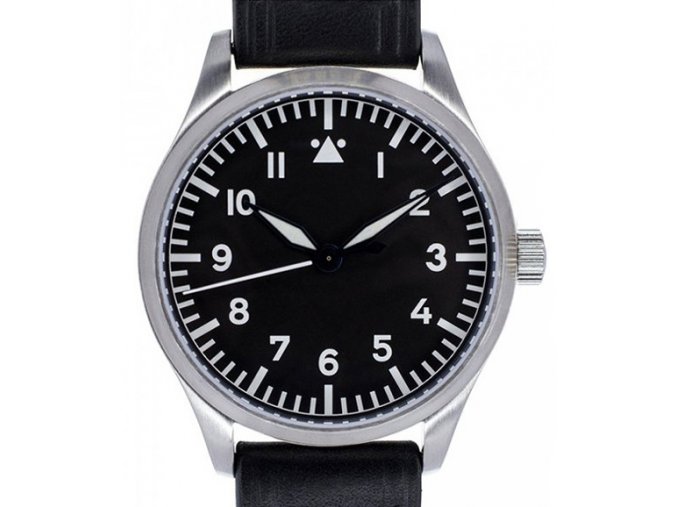 TISELL Pilot Watch  40 mm, Type A, Hammer Crown
