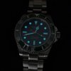 TISELL Automatic Diver Watch Black Without Date 40 mm