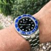 TISELL Automatic Diver Watch Blue-Black 40 mm