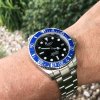 TISELL Automatic Diver Watch Blue-Black 40 mm