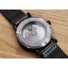 TISELL Automatic Watch No.9015 Bauhaus Design 38 mm case PVD Black