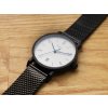TISELL Automatic Watch No.9015 Bauhaus Design 38 mm case PVD Black