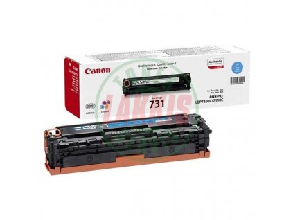 Canon  CRG-731C - Originální modrý toner pro Canon I Sensys MF 8230 cn / Canon I Sensys MF 8280 cw