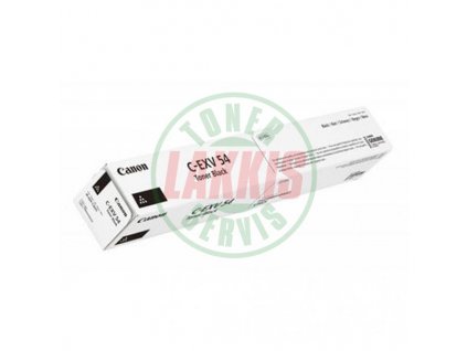 Canon 1394C002 ( C-EXV54 BK ) Černý toner, 15 500 stran pro Canon C3025, C3125  Canon IR-C3025, IR-C3125