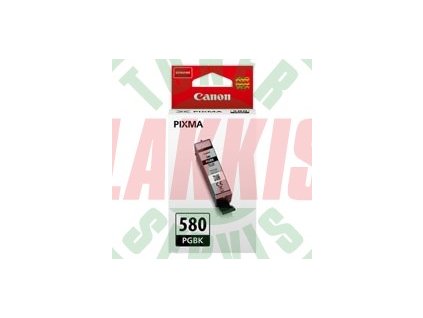 Canon originální ink PGI-580PGBK, black, 11.2ml, 2078C001, Canon PIXMA TR7550, TR8550, TS6150, TS8150, TS9150 serie