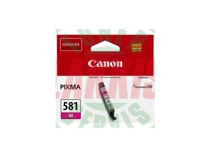 Canon originální ink CLI581 M, magenta, 5,6ml, 2104C001, Canon PIXMA TR7550, TR8550, TS6150, TS6151, TS8150, TS81