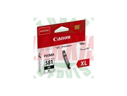 Canon originální ink CLI-581BK XL, black, 8,3ml, 2052C001, Canon PIXMA TR7550,TR8550,TS6150,TS6151,TS8150,TS8151