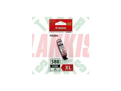 Canon originální ink PGI-580PGBK XL, black, 18.Vml, 2024C001, high capacity, Canon PIXMA TR7550, TR8550, TS6150, TS8150, TS9150 se