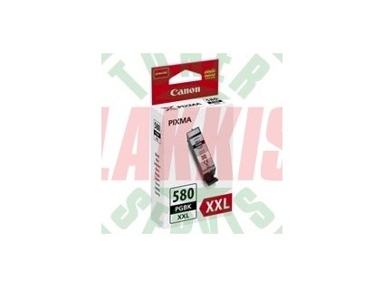 Canon originální ink PGI-580PGBK XXL, black, 25.VIIml, 1970C001, very high capacity, Canon PIXMA TR7550, TR8550, TS6150, TS8150, T