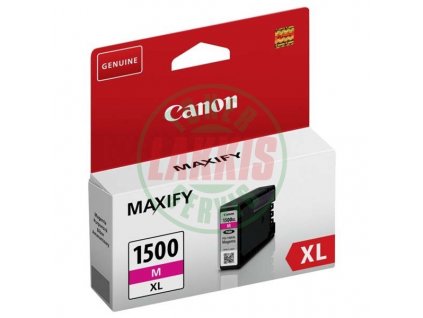 Canon 9194B001 / PGI 1500 XL M - Originální červená inkoustová náplň Canon pro tiskárny Canon Maxify MB 2000 Series / MB 2050 / MB 2300 Series / MB 2350