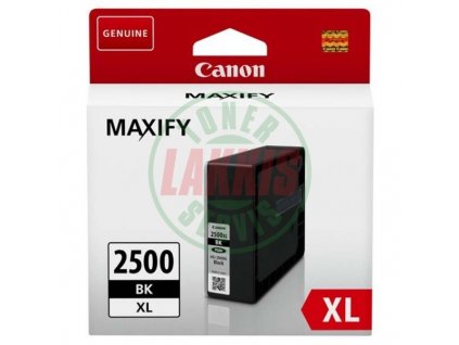 Canon 9254B001 / PGI 2500 XL BK - Originální černá inkoustová náplň Canon pro tiskárny Canon Maxify iB 4000 Series / iB 4050 / MB 5000 Series / MB 5050 / MB 5300 Series / MB 5350
