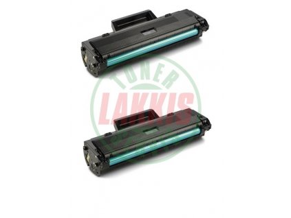 2 x Lakkis toner HP W1106A - Kompatibilní černá náplň