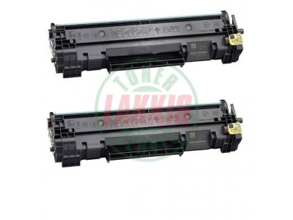 2x Lakkis toner HP CF244A - kompatibilní černá náplň 44A , 2kusy