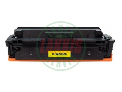 Lakkis toner HP W2032X - 415X Kompatibilní  žlutá náplň