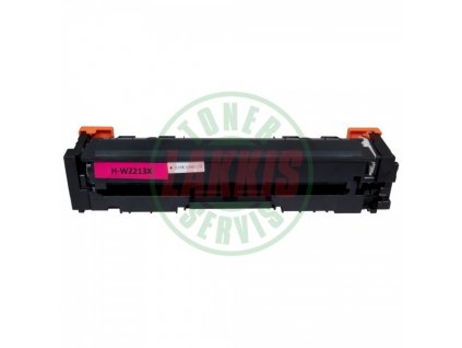 Lakkis toner HP W2213A - 207A Kompatibilní červená náplň