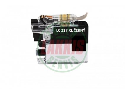 Brother LC 227 BK - Alternativní černá inkoustová náplň pro Brother DCP J 4120 DW / DCP J 562 DW / MFC J 1100 Series / MFC J 1140 W / MFC J 1150 DW / MFC J 1170 DW / MFC J 1180 DWT / MFC J 4420 DW / MFC J 4425 DW / MFC J 4620 DW / MFCJ 4625 DW / MFC 