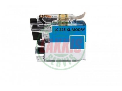 Brother LC 225 C - Alternativní modrá inkoustová náplň pro Brother DCP J 4120 DW / DCP J 562 DW / MFC J 1100 Series / MFC J 1140 W / MFC J 1150 DW / MFC J 1170 DW / MFC J 1180 DWT / MFC J 4420 DW / MFC J 4425 DW / MFC J 4620 DW / MFCJ 4625 DW / MFC J