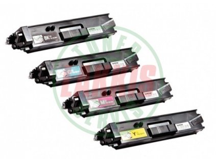 Brother TN 321 CMYK - Renovovaná modrá červená žlutá a černá náplň pro Brother MFC L 8600 CDW / MFC L 8650 CDW / MFC L 8850 CDW / HL L 8250 CDN / 8300 Series / 8350 CDW / 8350 CDWT / DCP DCP L 8400 CDN / DCP L 8450 CDW