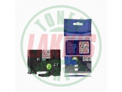 Lakkis toner páska za BROTHER TZE-FX131 - 12 mm průhledná - černý tisk - flexibilní Páska - kompatibilní