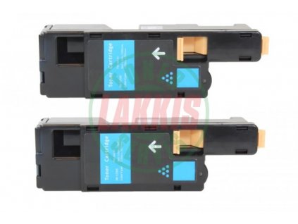 2 x toner Epson C13S050613 - kompatibilní / modrý / pro Aculaser C 1700 / C 1750 N / C 1750 W / CX 17 / CX 17 NF / CX 17 WF