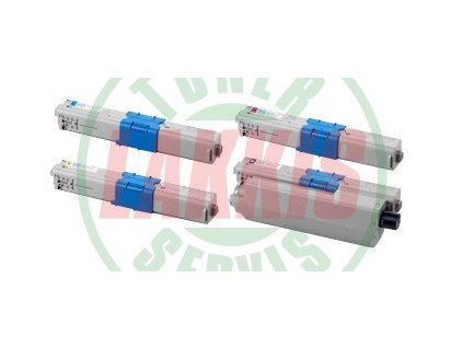 OKI 46508712 - 46508711 - 46508710 - 46508709 - Kompatibilní černá červená žlutá a modrá, 3500str - pro OKI C 332 DN / OKI MC 363 DN / OKI MC 363 N