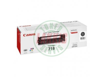 Canon CRG-718K - Originální černý toner