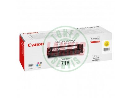 Canon CRG-718Y - Originální žlutý toner pro Canon i SENSYS LBP 7210 Cdn, Canon i SENSYS  LBP 7660 cdn, Canon i SENSYS MF 8540 cdn, Canon i SENSYS MF 724