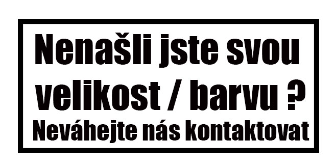 Nenašli jste svou velikost?