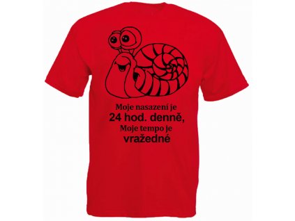 Šnek 24 hod. červené
