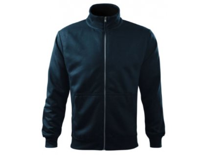 Pánská mikina na zip 407 námořní modrá