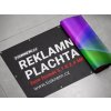 Reklamní plachta, Euro formát, 5,1x2,4m, svařené okraje, oka co 50cm
