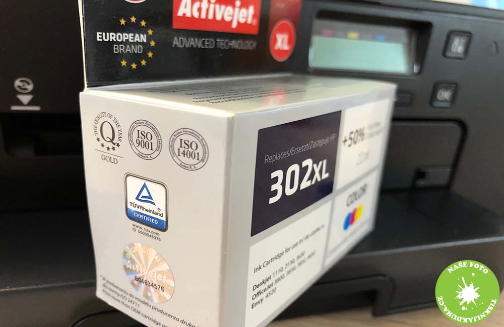 náplň do tiskárny hp 302 barevná