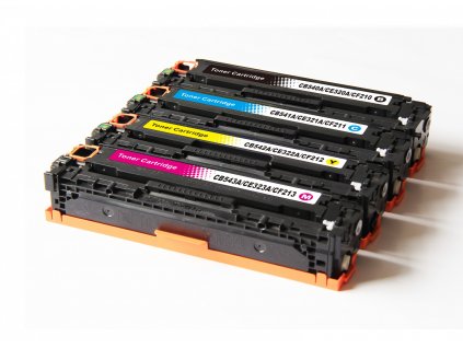 HP CB540-3A - kompatibilní sada tonerů HP