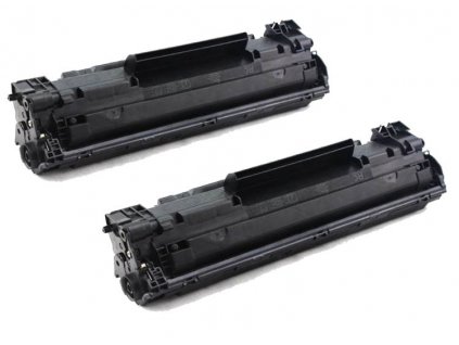 2x náplň do tiskárny HP CB436A černá kompatibilní
