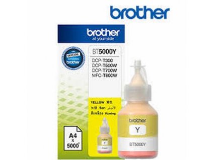 Inkoustová náplň Brother BT-5000Y žlutá originální