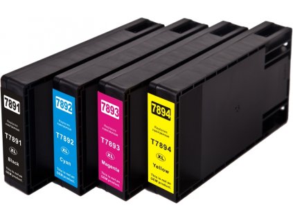 Inkoustové náplně Epson T7895 multipack kompatibilní