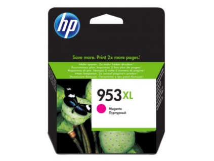 HP 953XL, F6U17AE magenta - originální