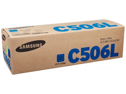 Náplň do tiskárny Samsung CLT-C506L modrá originální