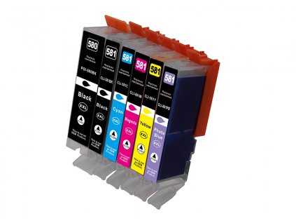 MultiPack Canon pgi-580 / cli-581cmyk + pb - kompatibilní