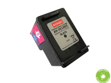 barva do tiskárny hp 301 XL - černá