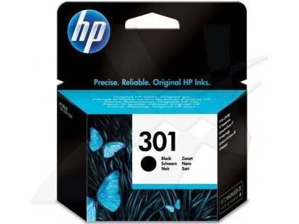 Inkoustová náplň HP 301 černá originální