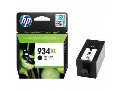 Inkoustová náplň HP 934 černá originální