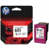 Inkoustová náplň HP 651 barevná kompatibilní
